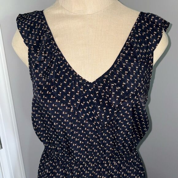 THML Navy Blue Midi Dress Size S - Picture 2 of 15